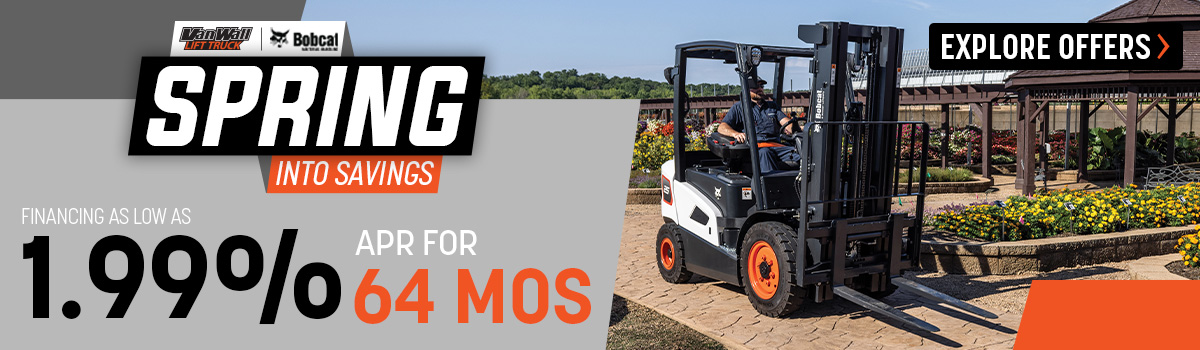 Bobcat Material Handling Forklift Financing