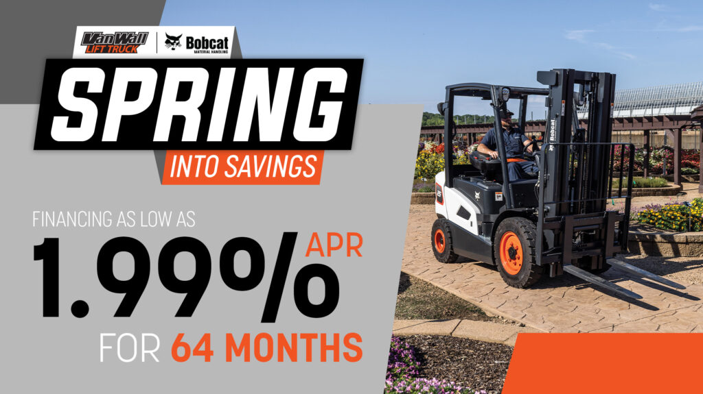 Bobcat Material Handling Forklift Financing